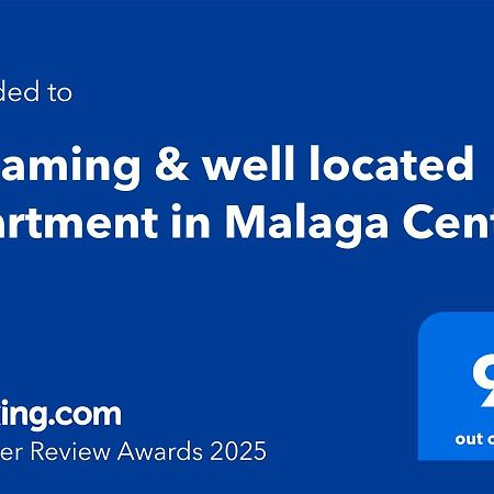 Gleaming & Well Located Apartment In Malaga Center Exteriér fotografie